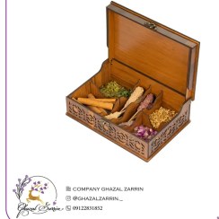 تصویر باکس دمنوش طرح ساغر 