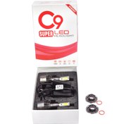 تصویر هدلایت خودرو لنزو مدل C9 با شدت نور ۷۰۰۰ لومن 