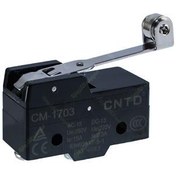 تصویر میکروسوئیچ CNTD مدل CM-1703 اهرمی قرقره دار 
