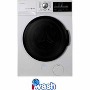 تصویر ماشین لباسشویی پاکشوما 8 کیلویی مدل UWF-20801WT PAKSHOMA WASHING MACHINE UWF-20801WT 8 KG