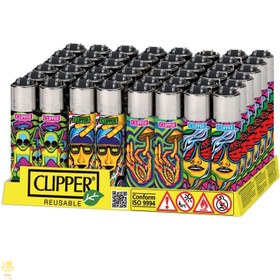 تصویر فندک کلیپر طرح مجیک 