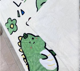 تصویر پتو مخمل نوزادی عروسکی 