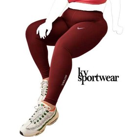 تصویر لگ سایز بزرگ ورزشی زنانه NIKE کد 002 Large size NIKE womens sports leggings code 002