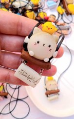 تصویر اویز جوجه وگربه شب تاب 