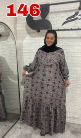 تصویر پیراهن پایین چین نخی - ۱۴۶ 