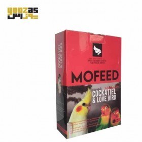 تصویر غذای عروس هلندی و طوطی های کوچک مفید Mofeed Cockatiel and Lovebird Food