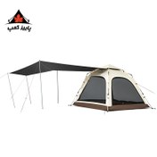 تصویر چادر مسافرتی نیچرهایک مدل CNK2550WS010 ظرفیت ۴ نفره اتوماتیک با سایه‌بان 