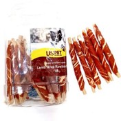 تصویر تشویقی مدادی فلورایدی دور گوشت بره 