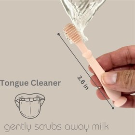 تصویر مسواک انگشتی و ماساژور لثه کودک چیکو مدل +0m مجموعه 2 عددی Chicco Baby Finger Toothbrush and Gum Massager +0m – 2 pcs