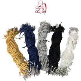 تصویر بند طنابی سر فلزی - بسته 50 Metal head rope strap