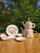 تصویر سرویس غذاخوری و صبحانه خوری طرح رز Rose delux برند miss Betty - سرویس صبحانه خوری و عصرانه خوری miss Betty