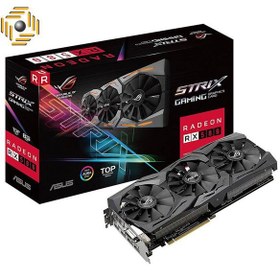 تصویر کارت گرافیک ایسوس ROG STRIX RX580 T8G GAMING ASUS ROG-STRIX-RX580-T8G-GAMING graphics Card