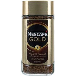 تصویر قهوه فوری نسکافه گلد 200 گرمی Nescafe gold coffee 200gr