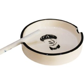 تصویر زیرسیگاری سرامیکی 