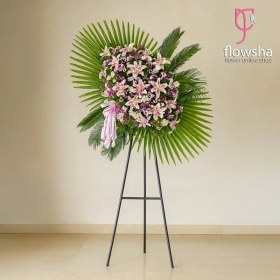 تصویر تاج گل تبریک جدید راوین 