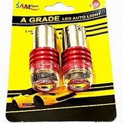 تصویر لامپ دو کنتاکت فلش زن خودرو بسته ۲ عددی 