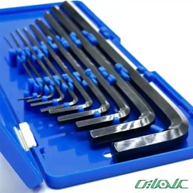 تصویر آچار آلن شش گوش AZD مدل 9PCS 