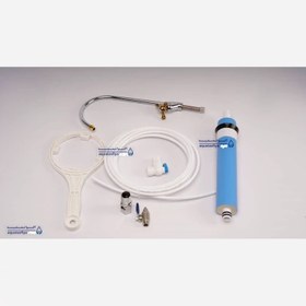 تصویر تصفیه آب دستگاه تصفیه آب خانگی سافت واتر 7 فیلتر (پمپ و مخزن تایوان ) مخزن تانک پک یک سال گارانتی تسویه تصویه تسفیه 