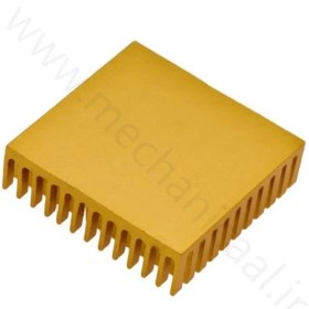 تصویر هیت سینک طلایی مربعی 