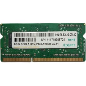 تصویر رم لپ تاپ اپیسر 4 گیگابایت DDR3L با فرکانس 1600 مگاهرتز hynix RAM 8GB DDR3L 1600 MHz PC3L-12800 CL11 Laptop Memory