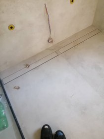 تصویر کفشور خطی سفارشی رنگ طلایی 