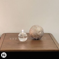 تصویر شمع پیرکس حبابی قطر 6 