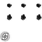 تصویر سوکت خام دو خانه چراغ جلو پرشیایی( دو فیش H7 ) 