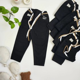 تصویر شلوارکتان مشکی 