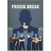 تصویر متال پوستر سریال Prison Break کد N604 