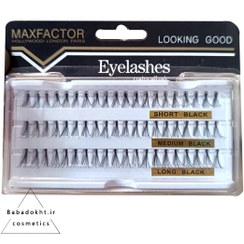 تصویر مژه مصنوعی ریسه ای Maxfactor Maxfactor synthetic fiber eyelash