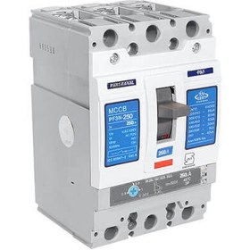تصویر کلید اتوماتیک ۲۵۰ آمپر قابل تنظیم 50KA پارس فانال مدل PF3N Pars Fanal adjustable compact automatic switch 250 amps PF3N_250