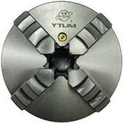 تصویر چهار نظام تراشکاری مدل K12 قطر 130 میلیمتر کره نشان YTUM 