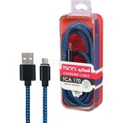 تصویر کابل تبدیل USB به microUSB تسکو مدل TC A170 طول 1 متر 