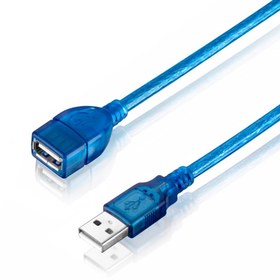 تصویر کابل افزایش طول USB 2.0 پی نت 30 سانتی متر USB2.0 Extension Cable 30cm