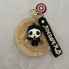 تصویر جاکلیدی انتقام جو مدل جیغ کد 02 avengers silicone keychain code 02