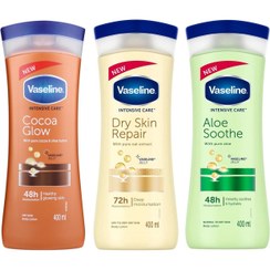 تصویر لوسیون بدن Cocoa Glow حجم ۴۰۰ میل با عصاره کاکائو 