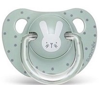 تصویر پستانک 18+ ماه طرح خرگوش سواوینکس (سر کج) Suavinex