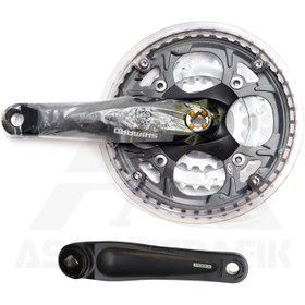 تصویر طبق قامه ۳ سرعته شیمانو SHIMANO Deore FC-M443 3 x 9 Speed CrankSet 