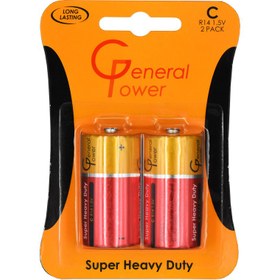 تصویر باتری جنرال پاور مدل R14 General Power R14 1.5V Battery