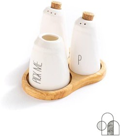 تصویر ست نمکدان و خلال دندان 