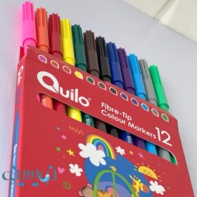 تصویر ماژیک رنگ آمیزی 12 رنگ کوییلو 