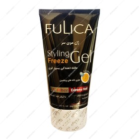 تصویر ژل موی سر با حالت دهندگی بسایر قوی فولیکا extreme hold 