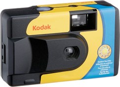 تصویر دوربین عکاسی برند Kodak مدل SUC Daylight 39 800ISO Einweg-Analogkamera|دوربین روشنایی|زرد و آبی|یکبار مصرف-ارسال 15 الی 20 روزکاری 