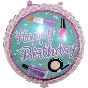 تصویر فویلی تولد هپی آرایش 