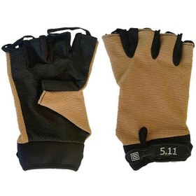 تصویر دستکش نیم پنجه تاکتیکال ۵.۱۱ Tactical gloves 5.11