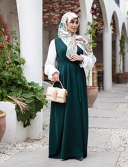 تصویر سارافون الیزه - سبزیشمی / سایز ۱ 