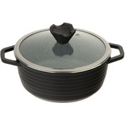 تصویر قابلمه عروس مدل کلاسیک خطی سایز ۲۰ 