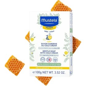 تصویر صابون حاوی کلد کرم موستلا Mustela صابون 100 گرمی ماستلا COLD CREAM