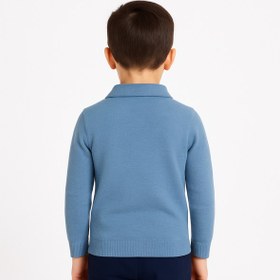 تصویر پلیور پسرانه سایز ۳ سال کد 1017 