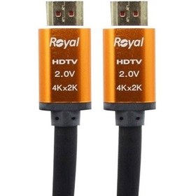 تصویر کابل HDMI رویال مدل 4K v2 طول 